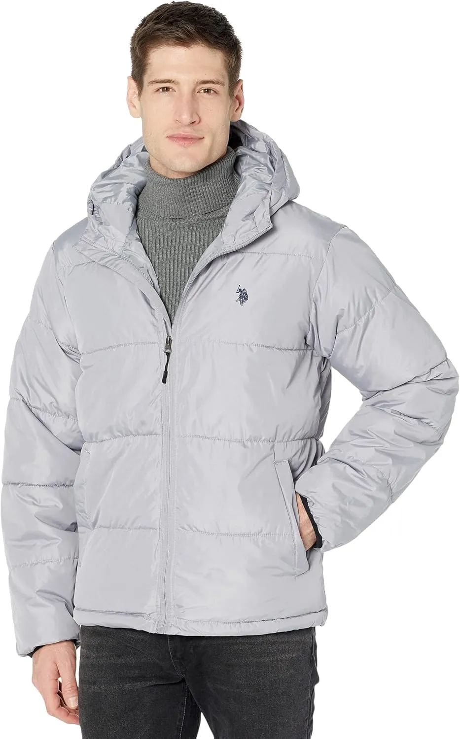 U.S. Polo Assn. Rolled Padded Puffer