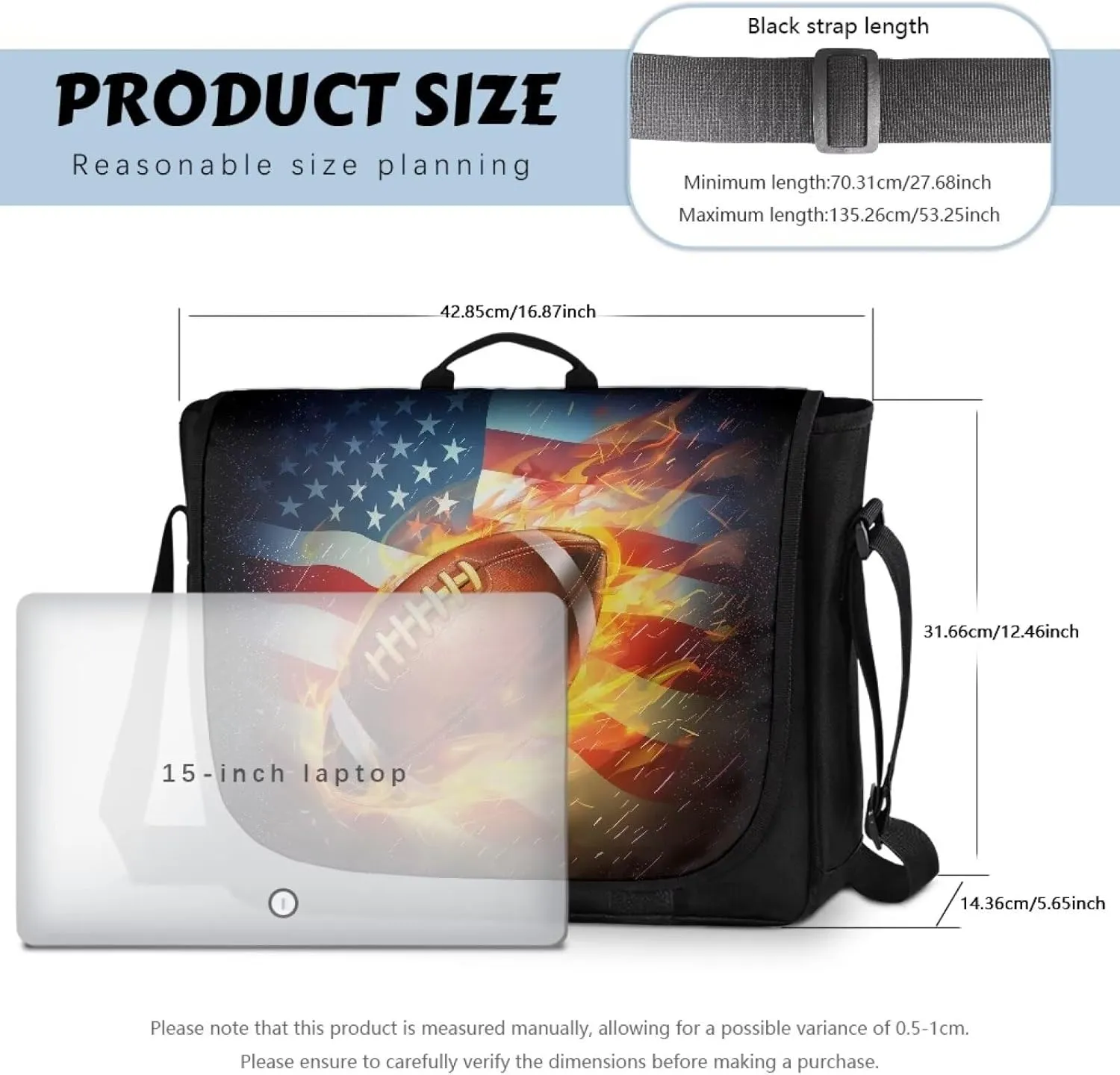 Vintage Women Crossbody Bag Men Flap Messenger Bag with Adjustable Strap Classic Large Satchel for Casual Work