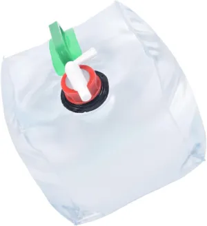 Water Pouch Transparent Outdoor Water Container Strong Handle for Camping Hiking for Outdoor Activities