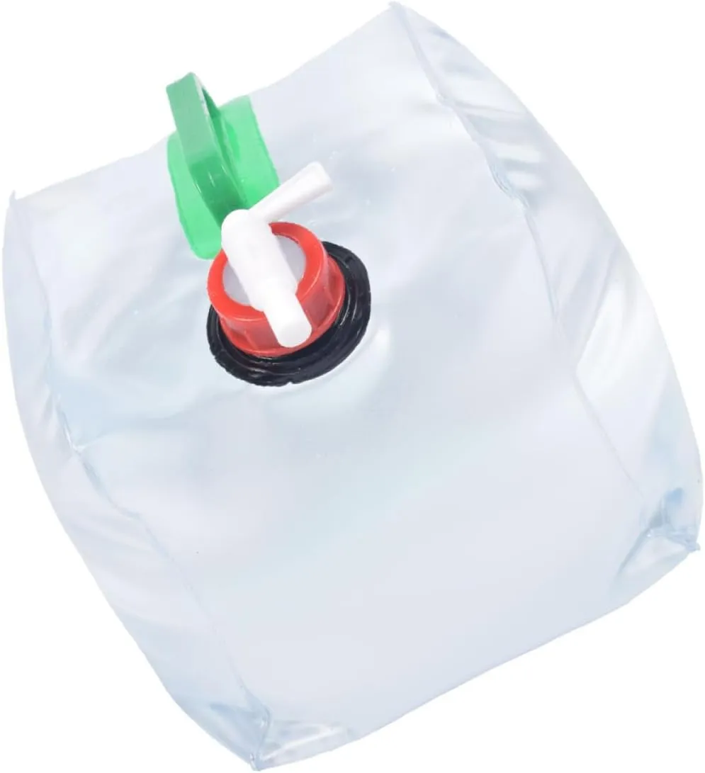 Water Pouch Transparent Outdoor Water Container Strong Handle for Camping Hiking for Outdoor Activities