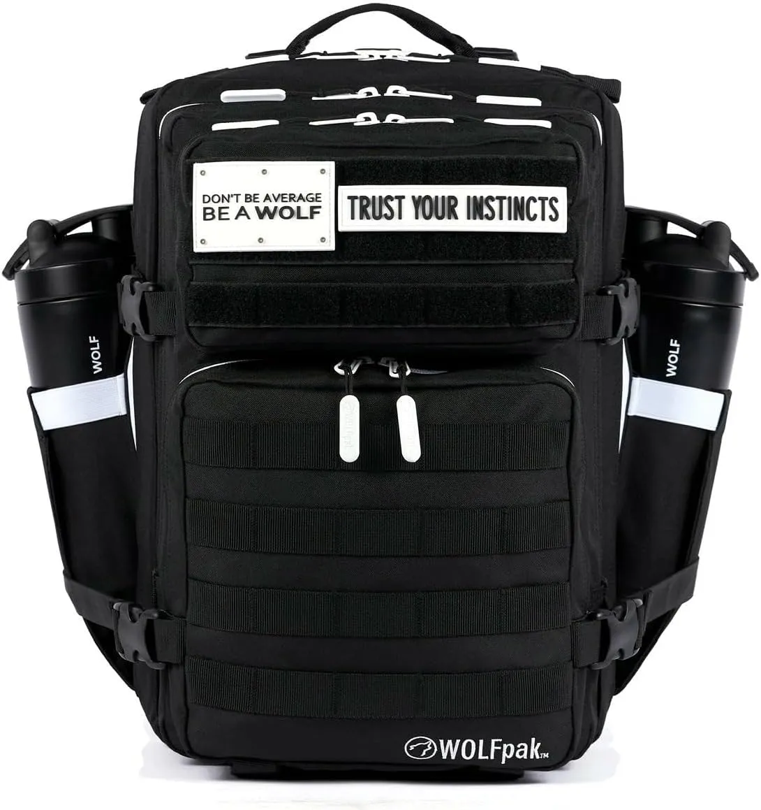 WOLFpak 35L Backpack (Alpha Black White Accents)