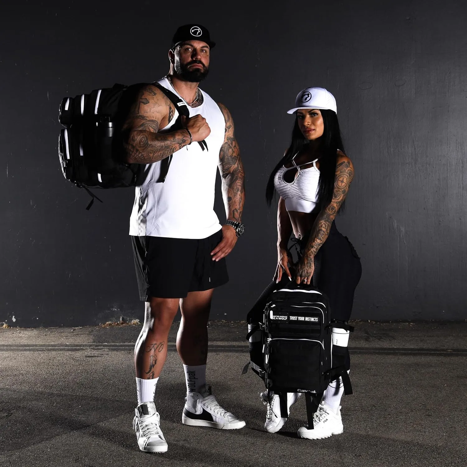 WOLFpak 35L Backpack (Alpha Black White Accents)