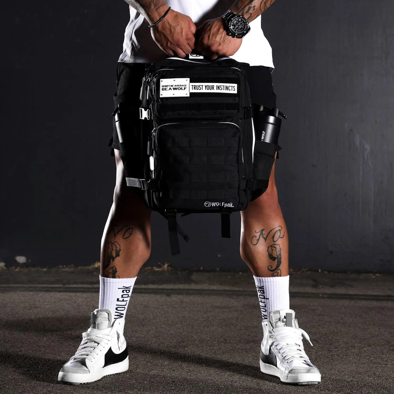 WOLFpak 35L Backpack (Alpha Black White Accents)