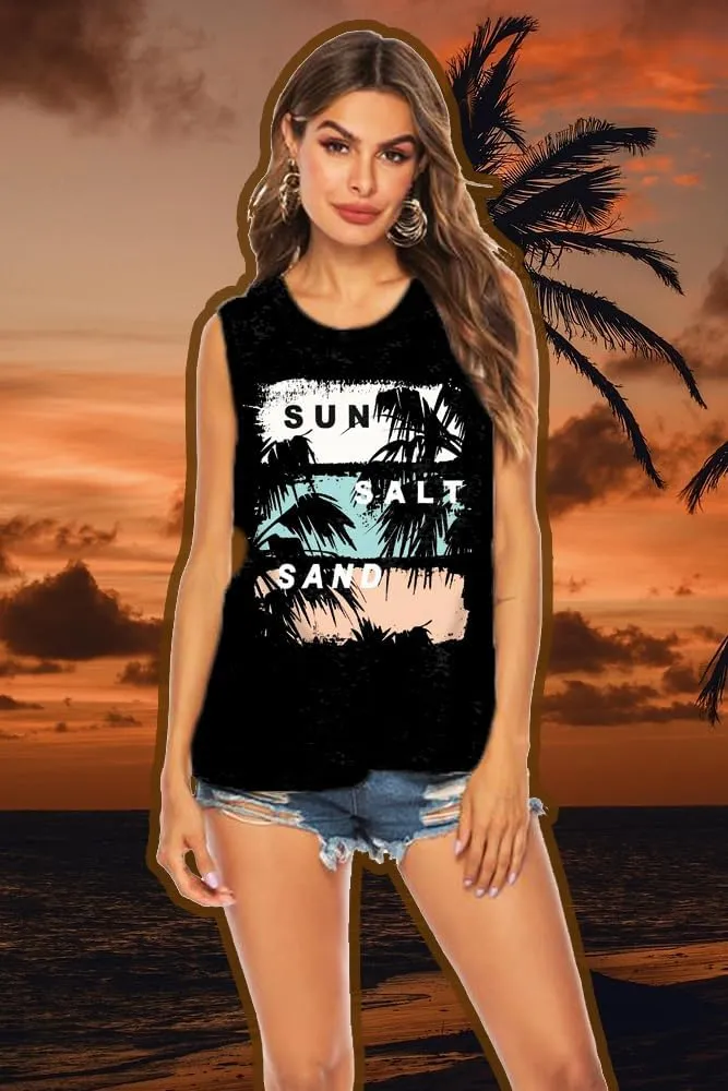 Women Hawaiian Shirt Summer Vacation Tee Floral Tropic Graphic Top Beach Cruise Party Tshirt Athletic Outfit