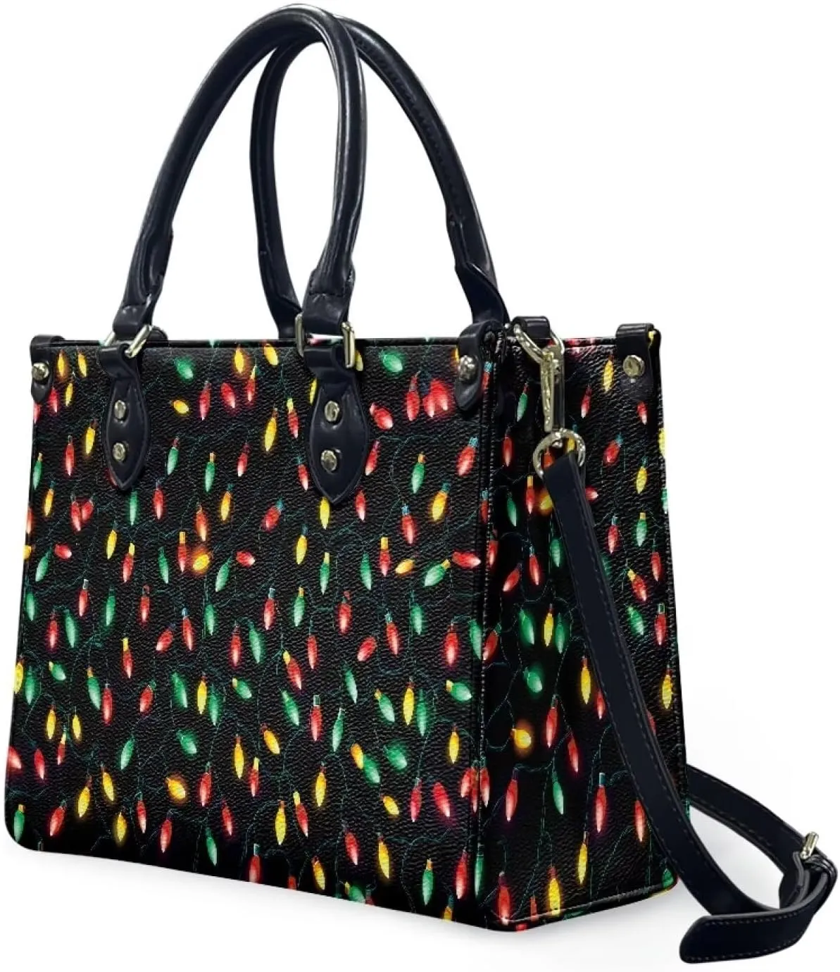 Women Purses and Handbag Top Handle Bags Vegan Leather Shoulder Tote Bags Satchel Purses for Travel Work Shopping