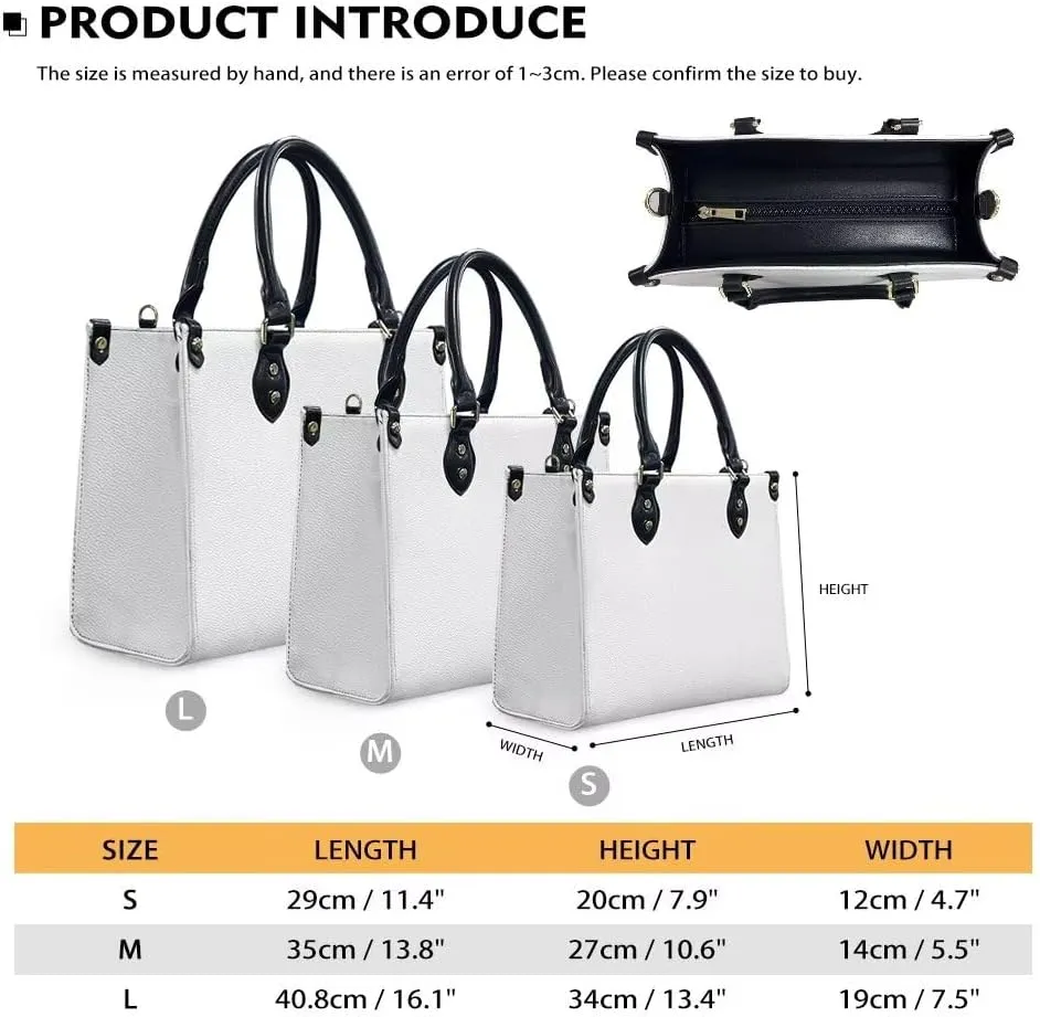 Women Purses and Handbag Top Handle Bags Vegan Leather Shoulder Tote Bags Satchel Purses for Travel Work Shopping