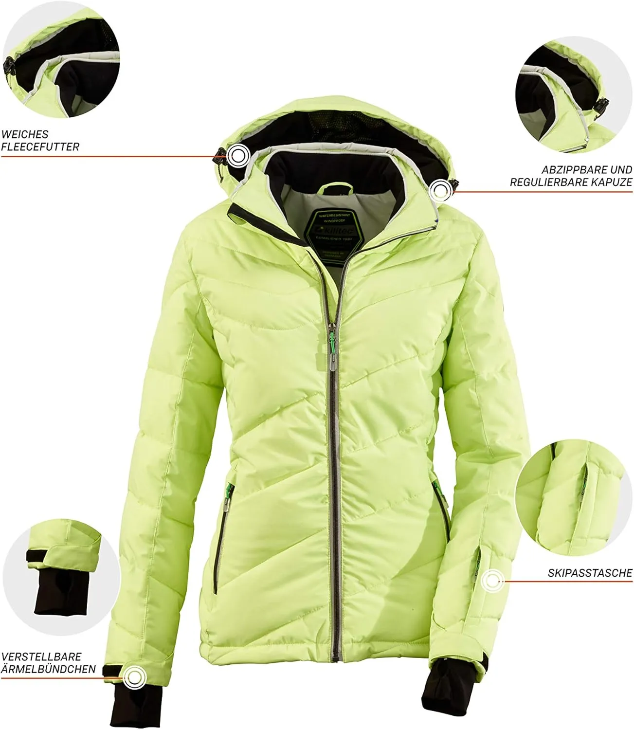 Women Snow Jacket Ocisa