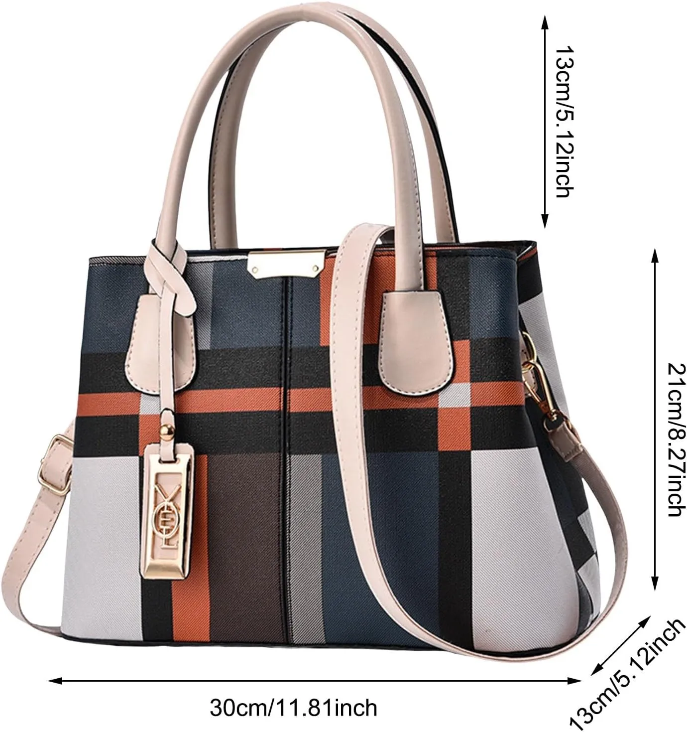 Women's Bag Large Capacity European And Casual Shoulder Bag Crossbody Bag Bag for Women (Black, One Size)