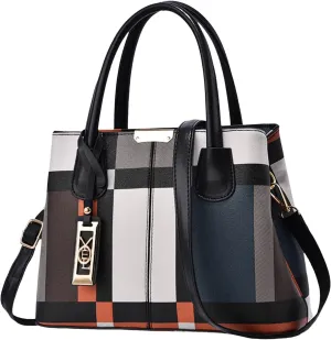 Women's Bag Large Capacity European And Casual Shoulder Bag Crossbody Bag Bag for Women (Black, One Size)