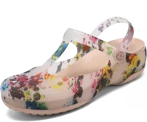 Women's Fashion Comfortable Soft Non-Slip Garden Clogs Outdoor Casual Jelly Transparent Beach Sandals Indoor Outdoor Water Slippers