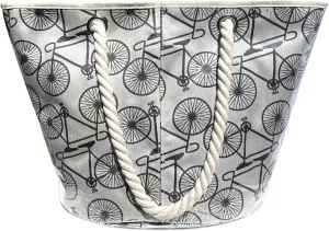 XL-Beach Tote Bag For Women and Swimming Pool Bag. Has External Transparent Waterproof And Sand Proof Layer