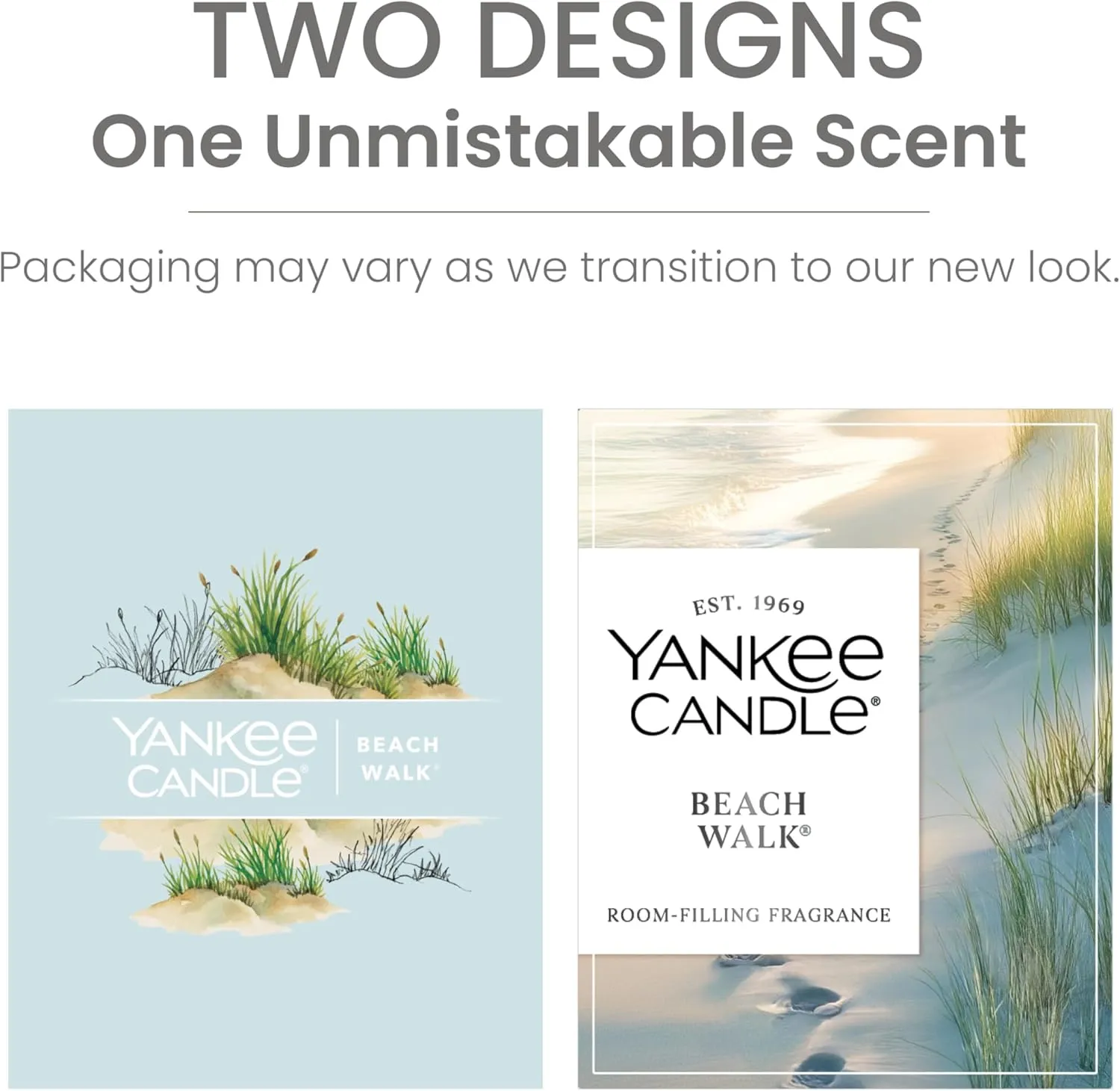 Yankee Candle Beach Walk Scented, Signature 20oz Large Tumbler 2-Wick Candle, Over 60 Hours of Burn Time
